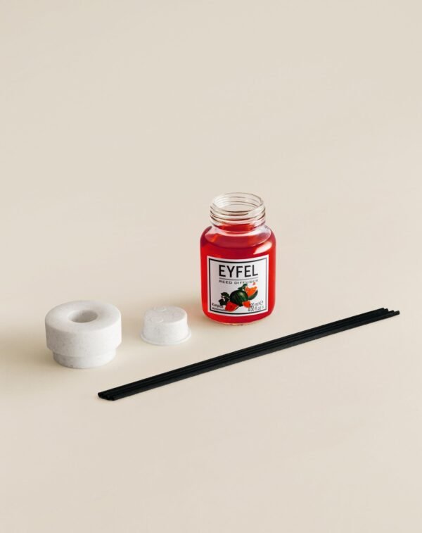 Eyfel Reed diffuser watermelon with wooden stakes  معطر جو برائحة البطيخ باعواد خشبية - Image 3